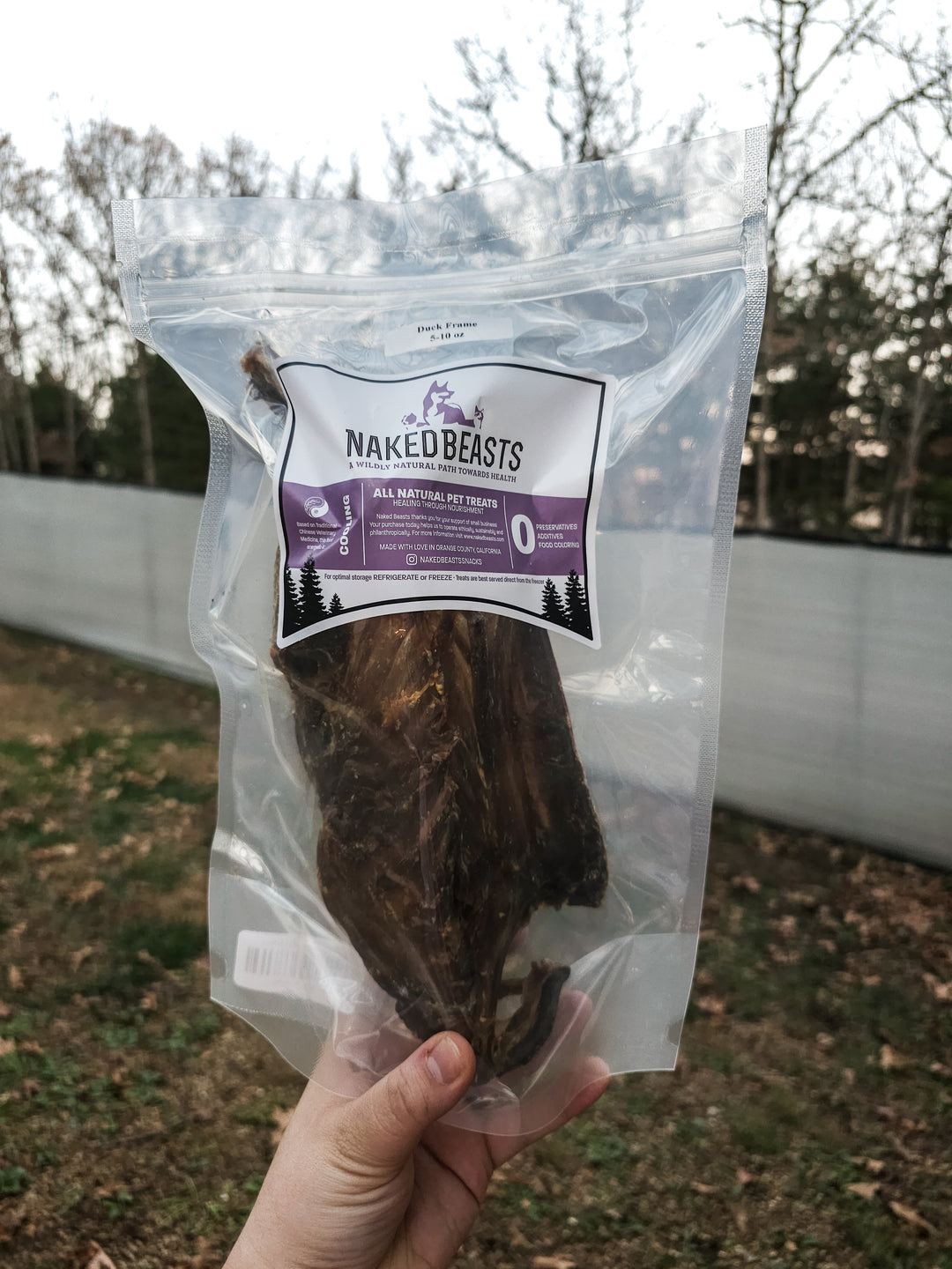 Naked Beasts Snacks - Duck Frames 🦆 / 5-10oz