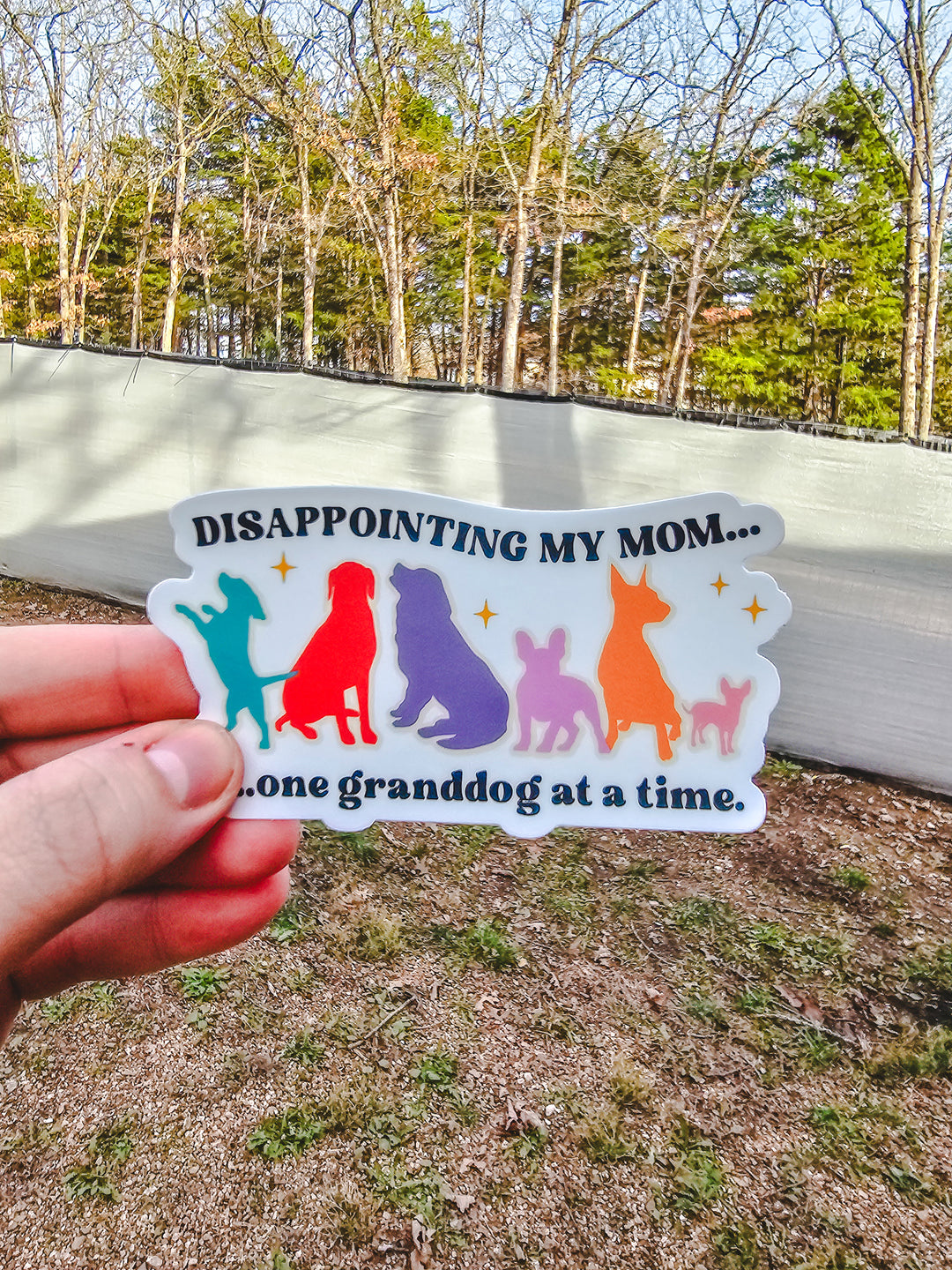 Disappointing My Mom... Sticker 😂