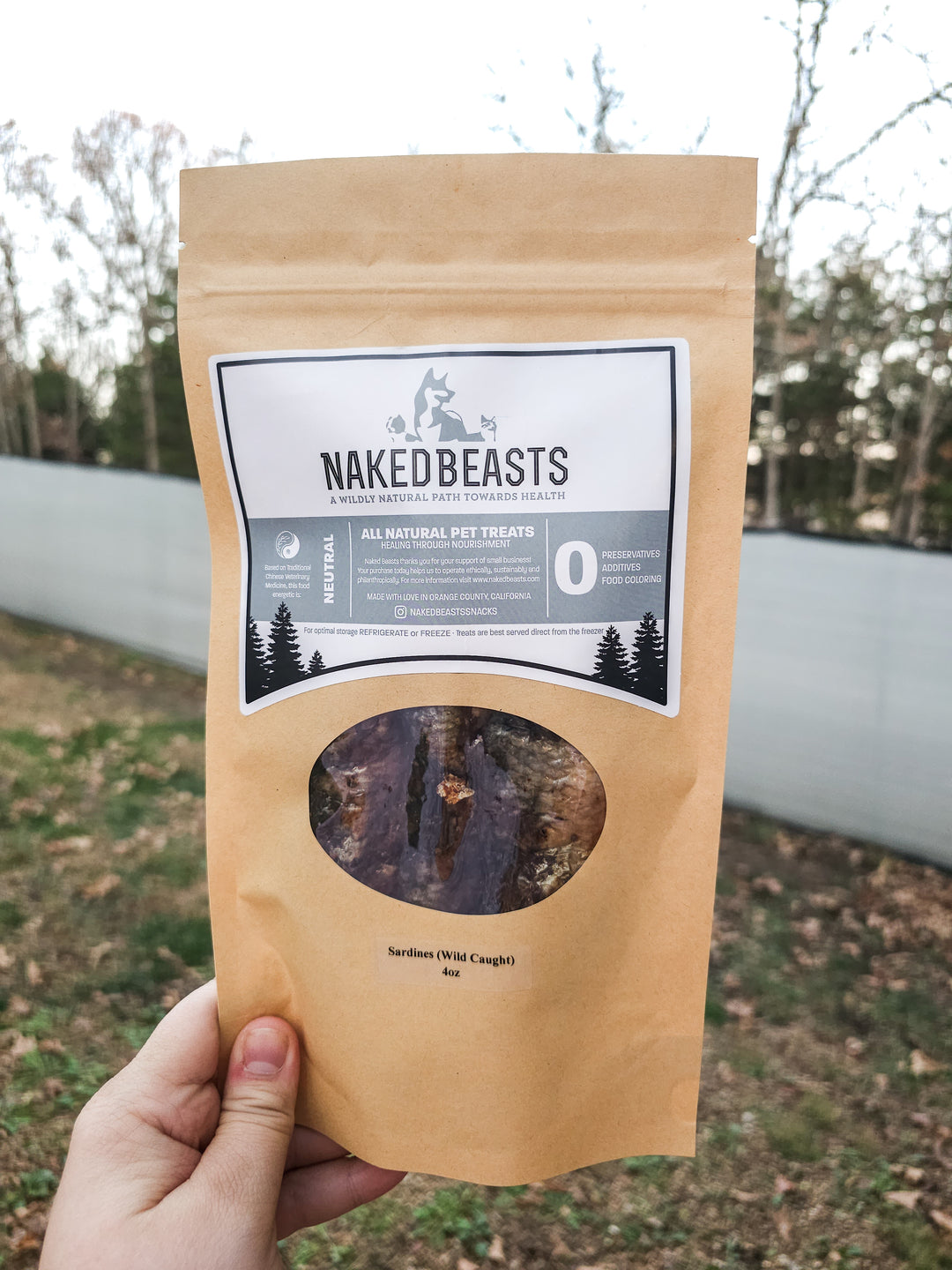 Naked Beasts Snacks - Sardines 🐟 / 4oz