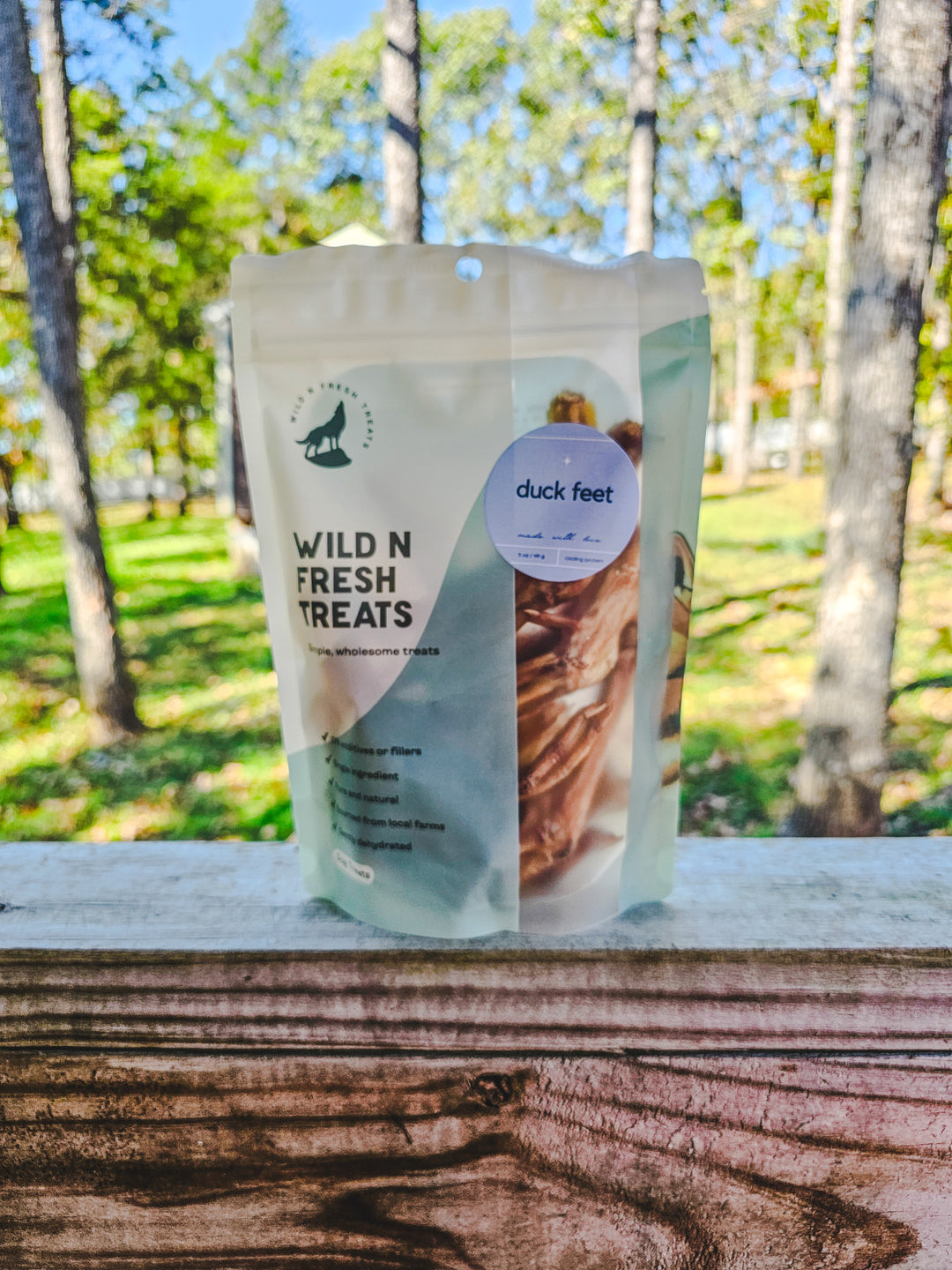 Wild N Fresh Treats - Duck Feet 🦆 / 5oz