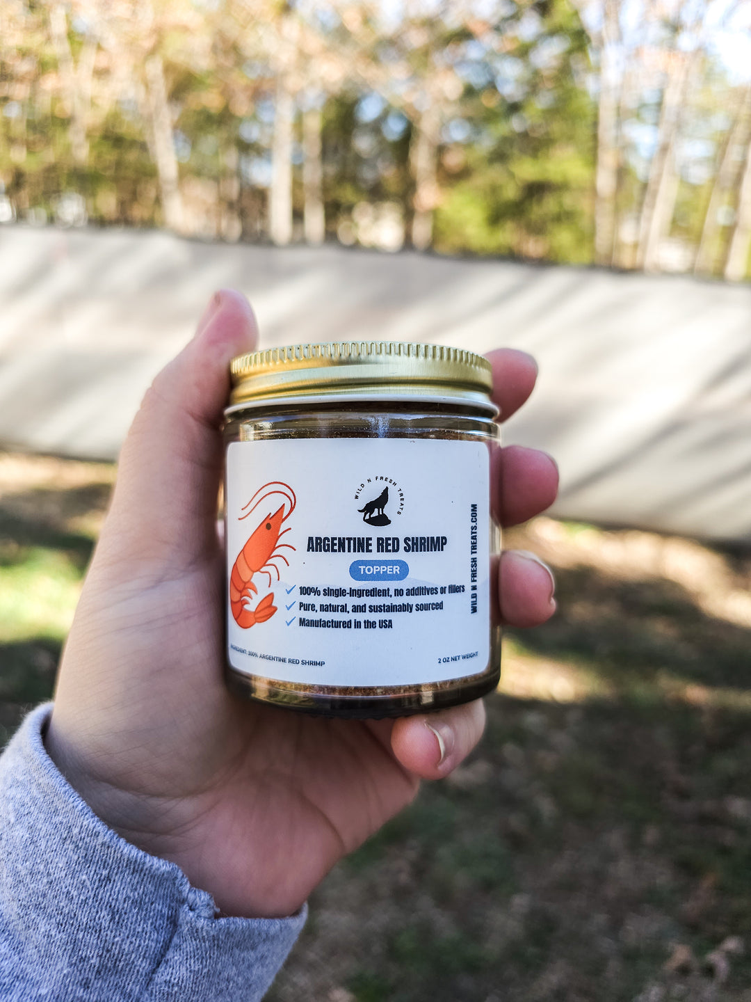 Wild N Fresh Treats - Shrimp Topper 🍤 / 2oz