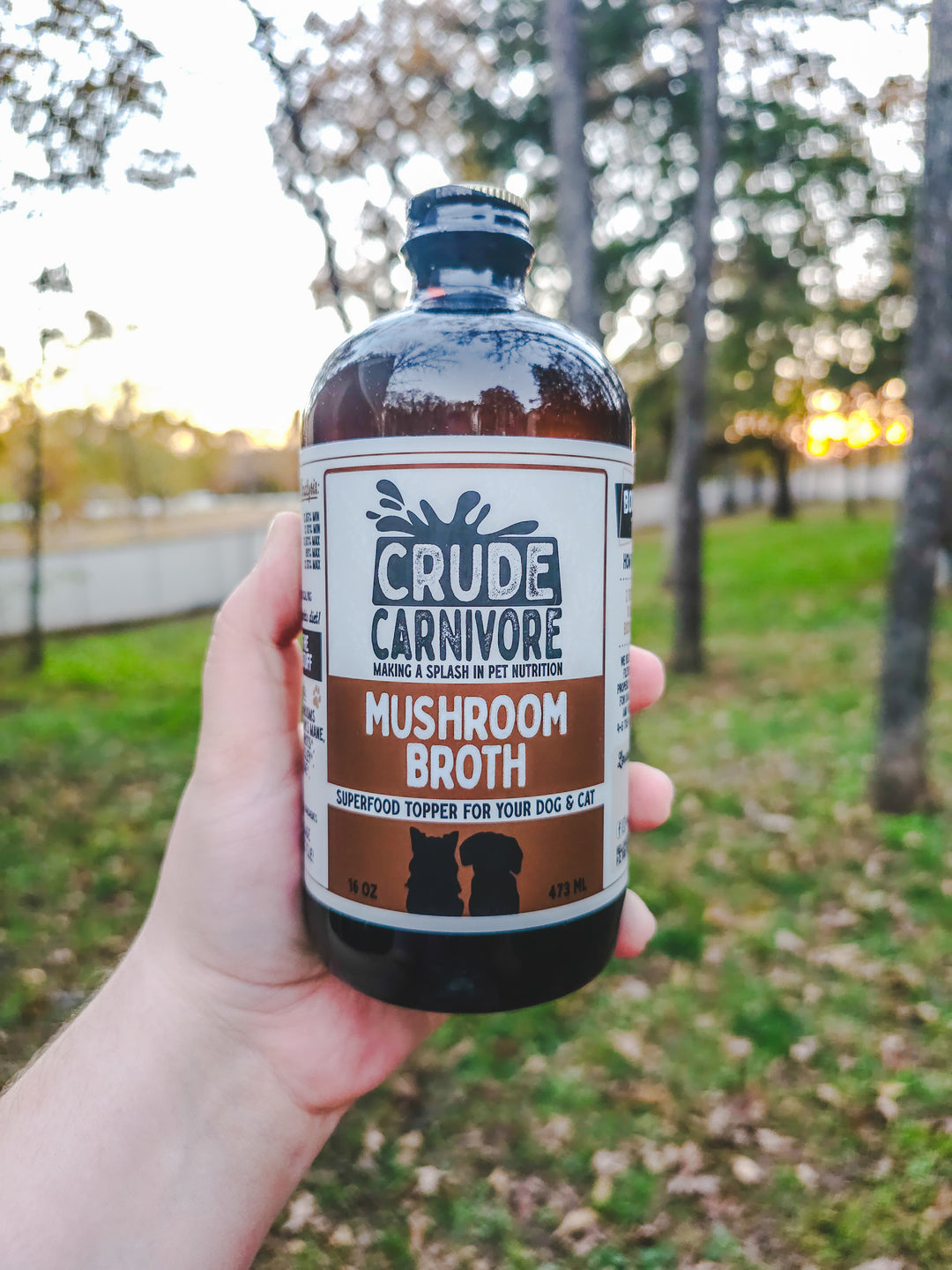 Crude Carnivore - Mushroom Broth 🍄 / 16oz