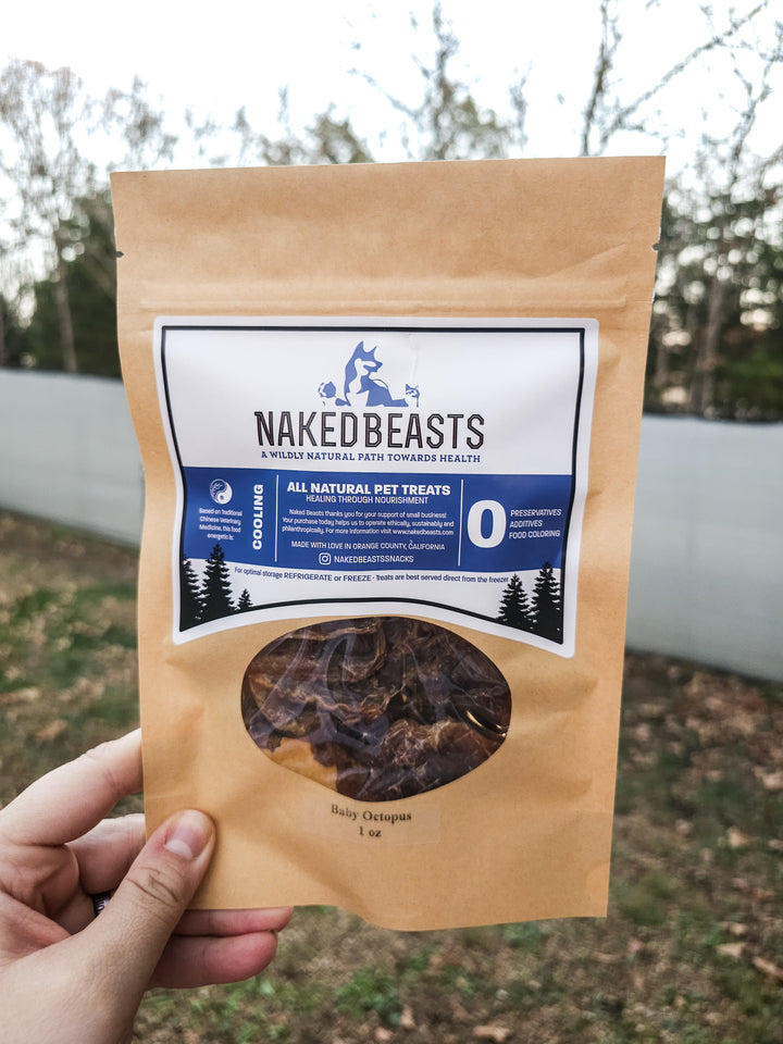 Naked Beasts Snacks - Baby Octopus 🐙 / 1oz