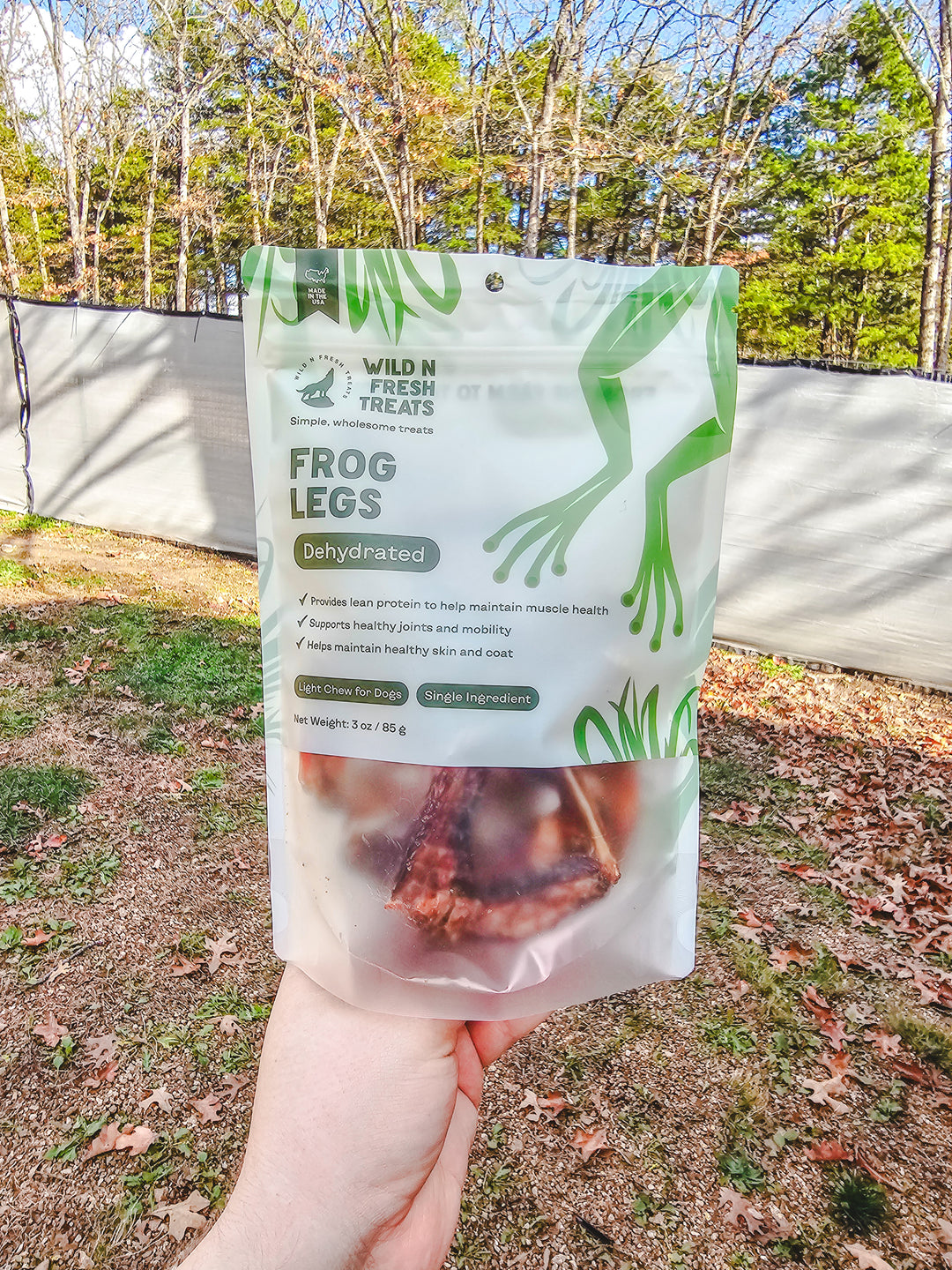 Wild N Fresh Treats - Frog Legs 🐸 / 3oz