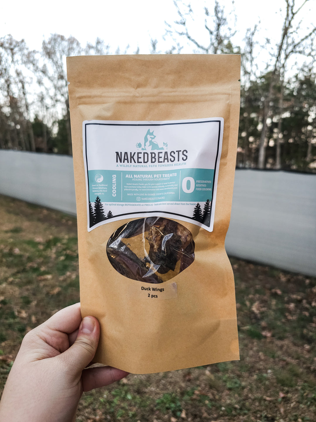 Naked Beasts Snacks - Duck Wings 🪽 / 2 pack