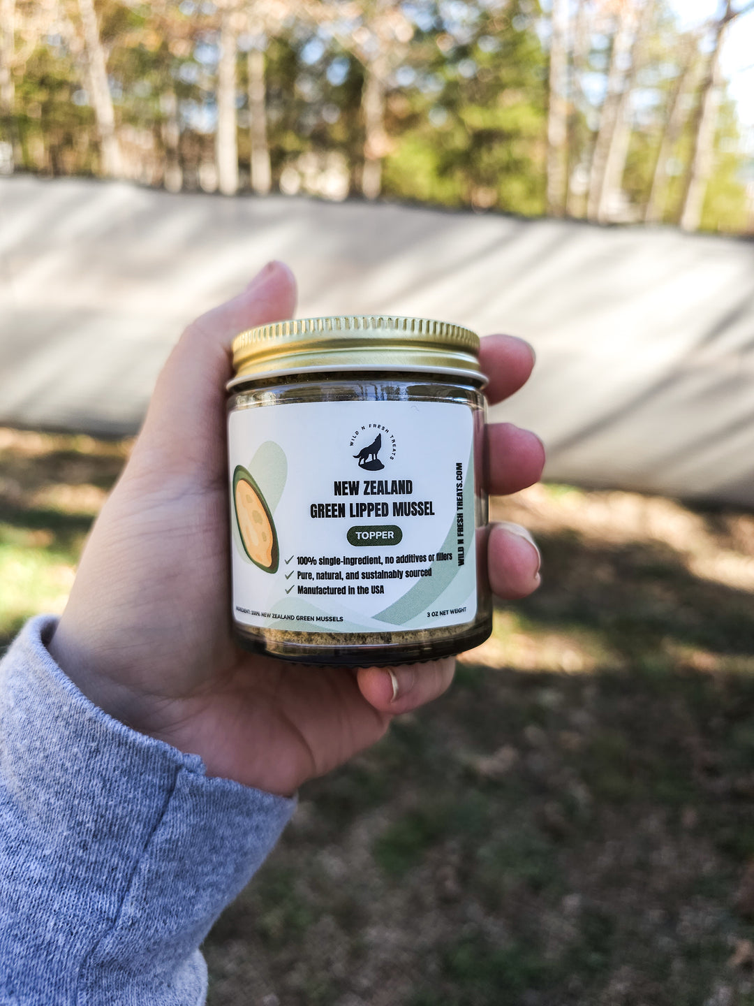 Wild N Fresh Treats - Green Lipped Mussels Topper 😋 / 3oz