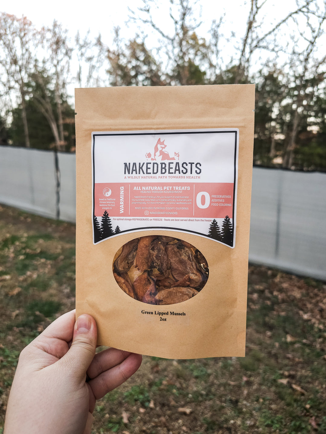 Naked Beasts Snacks - Green Lipped Mussels 🦪 / 2oz