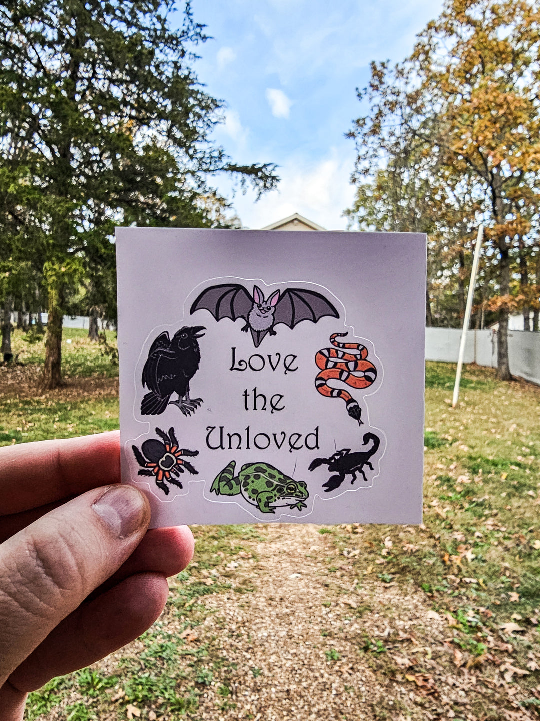 Love The Unloved Sticker 🐸