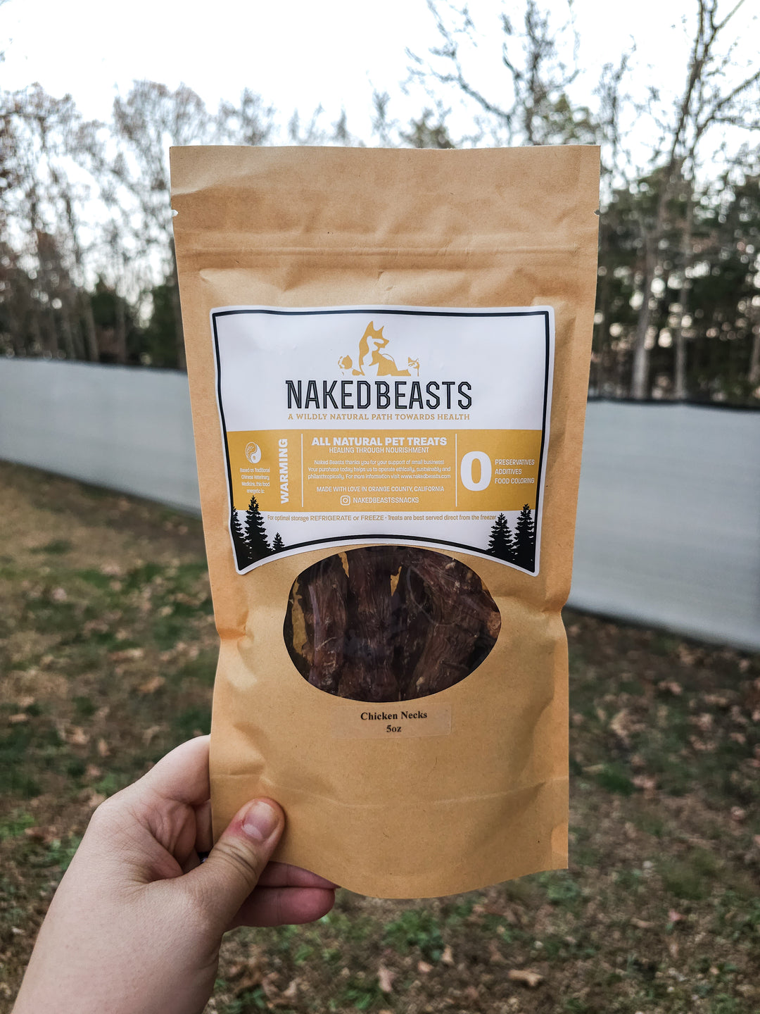 Naked Beasts Snacks - Chicken Necks 🐔 / 5oz