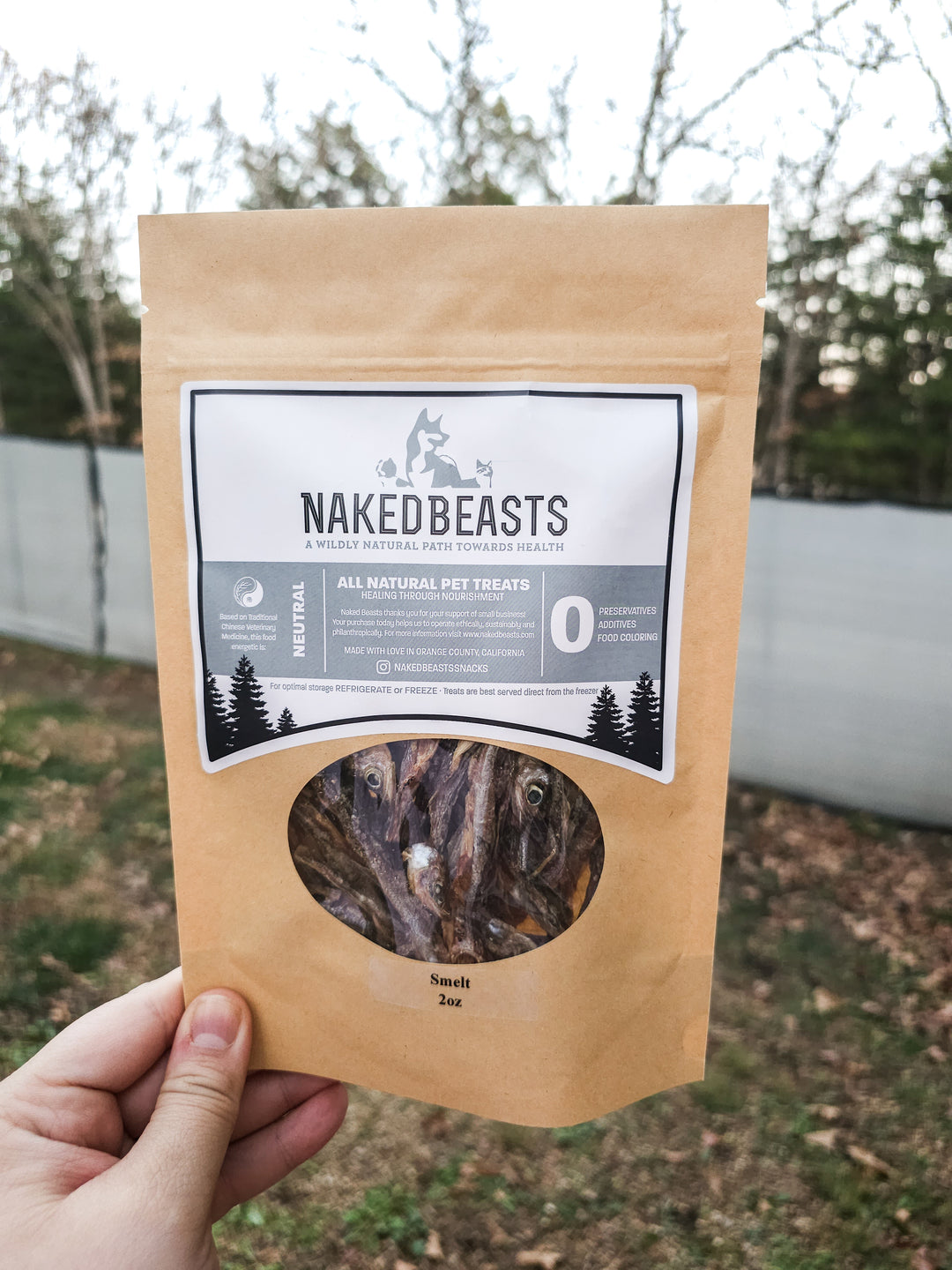Naked Beasts Snacks - Smelt 🐟 / 2oz
